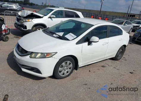 2013 Honda Civic Lx from USA, damaged, VIN 19XFB2F51DE058358